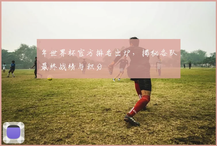 年世界杯官方排名出炉,揭秘各队最终战绩与积分